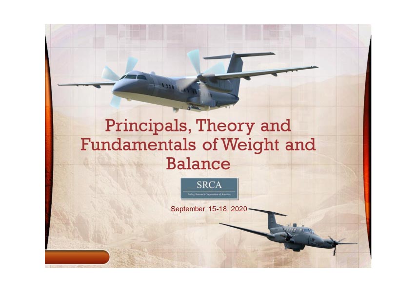 DoD weight and balance training slide 2